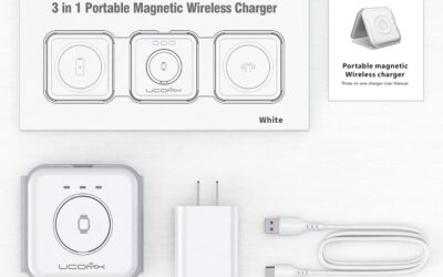 Budget-Friendly UCOMX Nano 3-in-1 Wireless Charger: The Ultimate Charging Station for iPhone