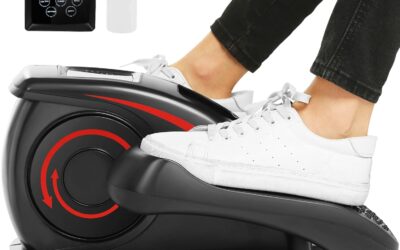 ANCHEER Under Desk Elliptical Machine, Electric Seated Pedal Exerciser – Review