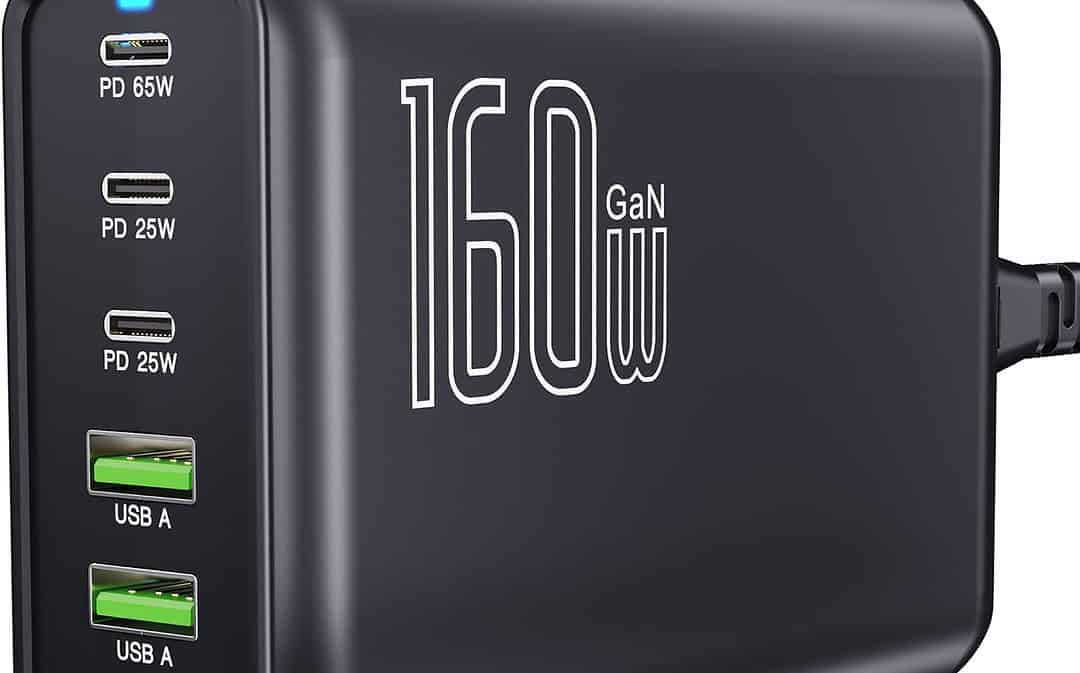 Power Up Your Devices: A Review of the 160W USB C Charger with GaN III Technology