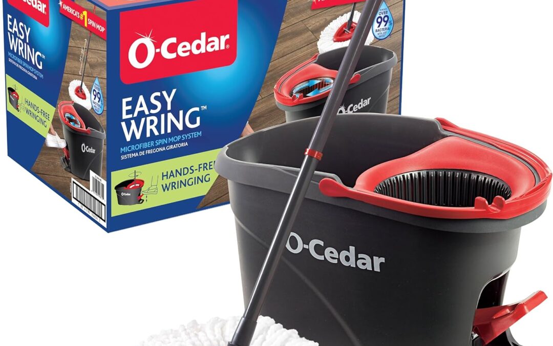 O-Cedar EasyWring Spin Mop & Bucket System Review – The Ultimate Household Cleaning Solution